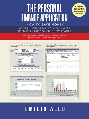 cover image of The Personal Finance Application How to Save Money